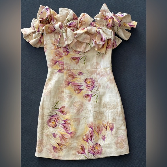 Elliatt Kyrstle Mini Dress in Multi, X- Small, NWOT - Picture 4 of 8